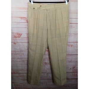 Racquet Club Pants Mens 36x33 Straight Leg 100% Virgin Wool